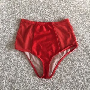 American Apparel high waisted swim bottoms